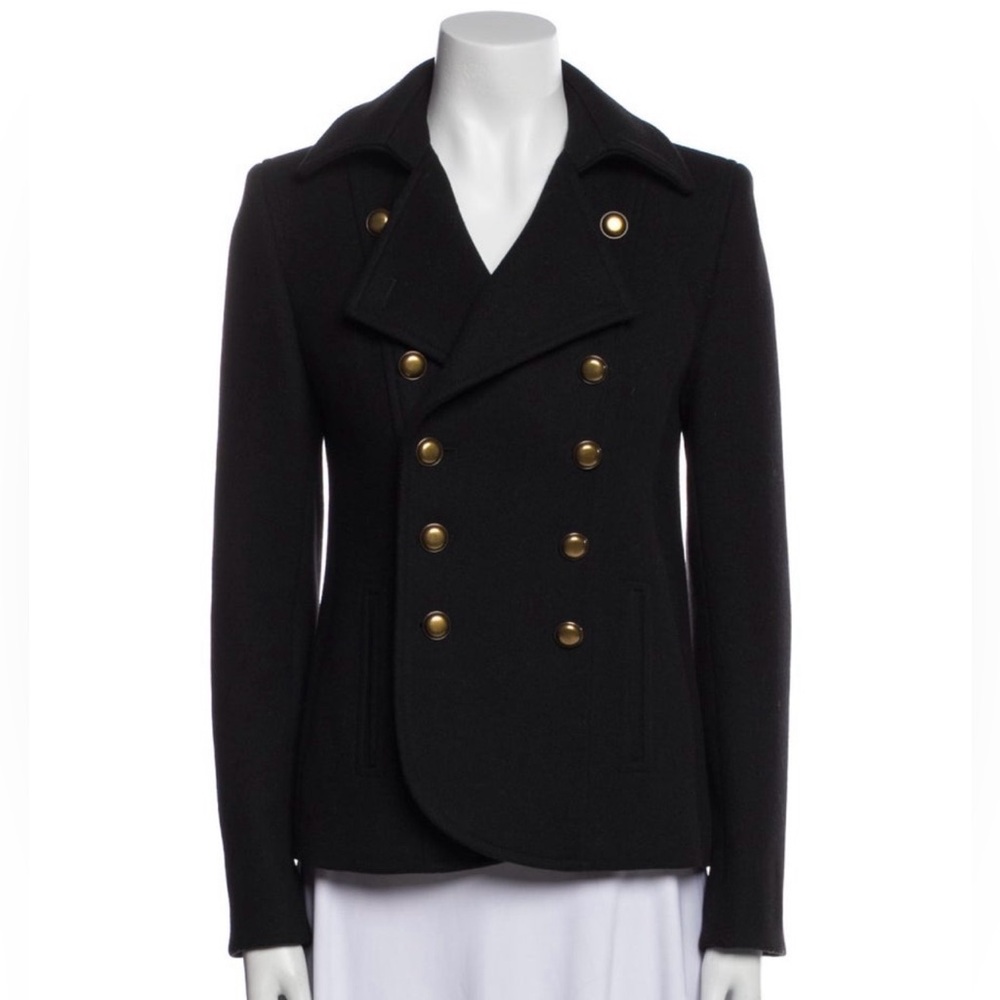 Saint Laurent Black Wool Blazer